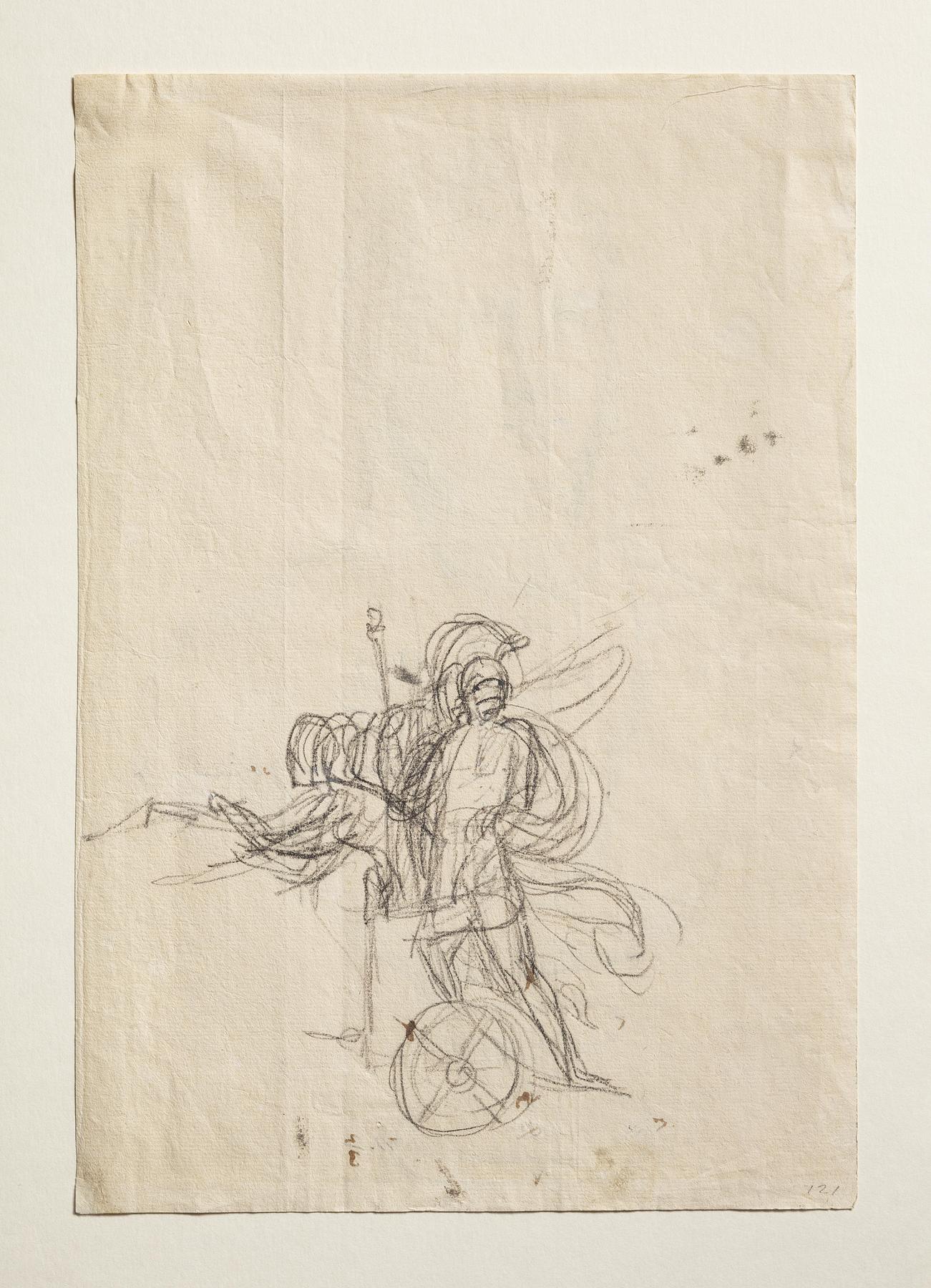 Alexander den Store på triumfvognen, C121r