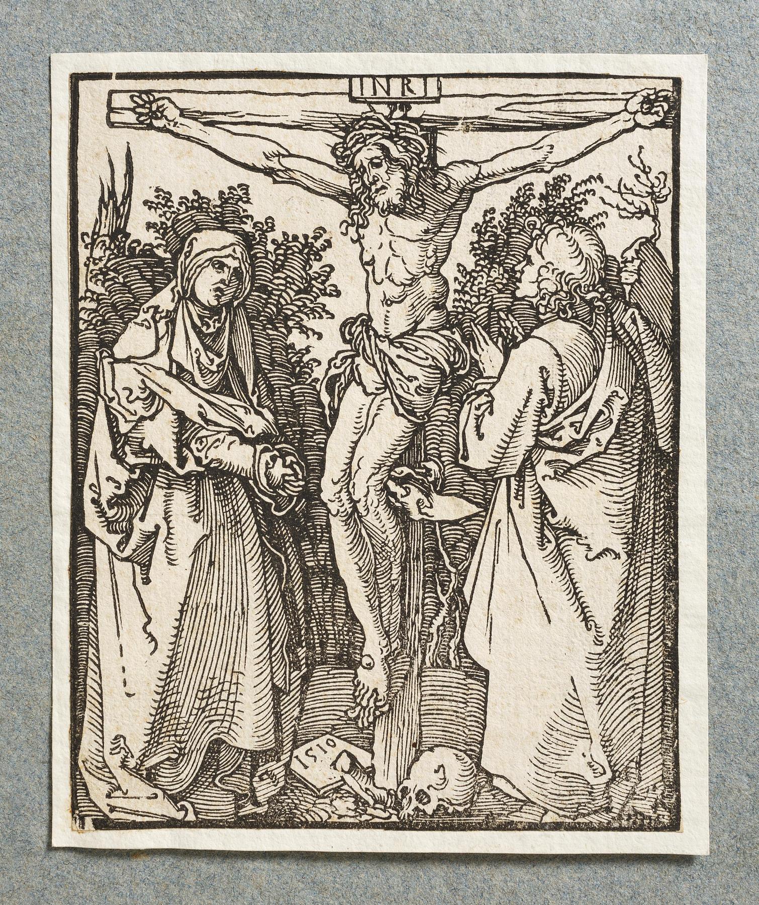 Den korsfæstede Kristus mellem Maria og Johannes, E163