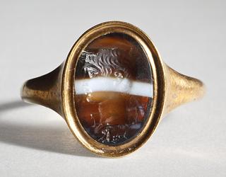 I994 Portræt af Augustus med Vægtens og Stenbukkens tegn