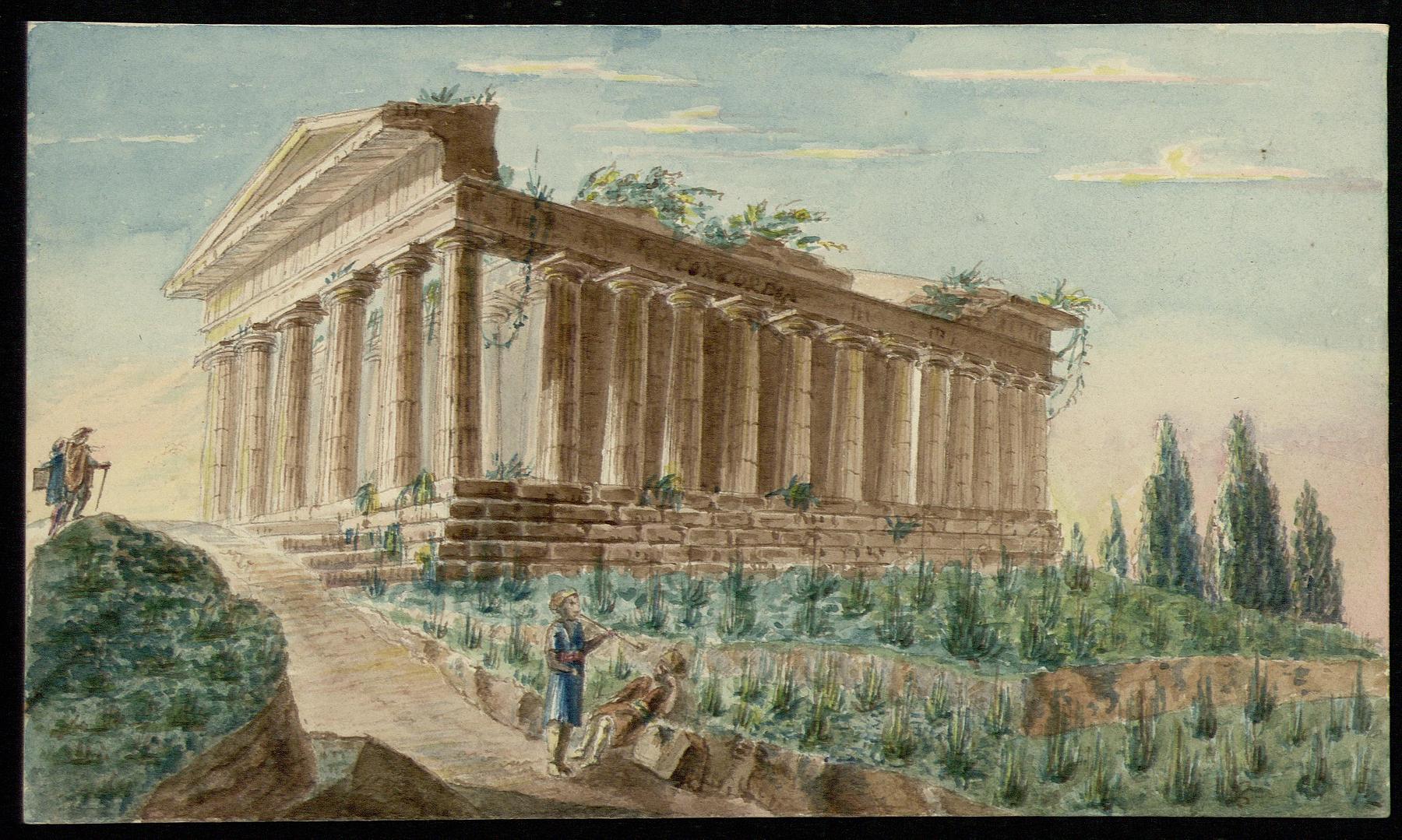 The Temple of Concordia, N261,10r