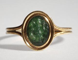 I495 Boy with a fruit basket and a rooster