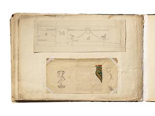 D1827,54 Wall decoration (?). Ornaments