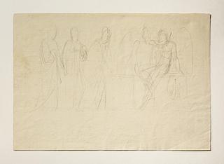 C197v Kvinderne (De tre Mariaer) ved graven