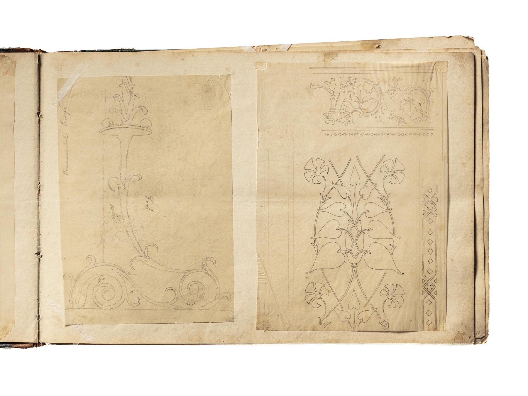 Planteornamenter, D1827,7