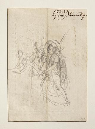 C122r Alexander the Great in His Triumphal Chariot