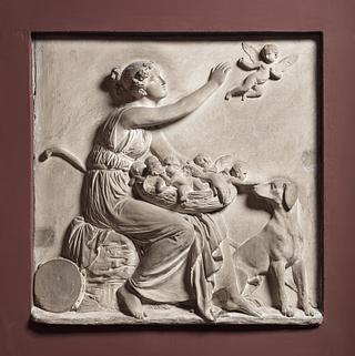 A425 Shepherdess with a Nest of Cupids