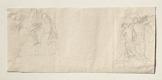 C14 Achilles Dresses Patroclus's Wounds. Achilles and Penthesilea