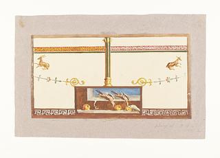 D1807 Vægdekoration i Napoli