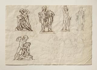 C13v Hebe. Ganymede. Omphale. The Graces. Monument to Johann Philipp Bethmann Hollweg
