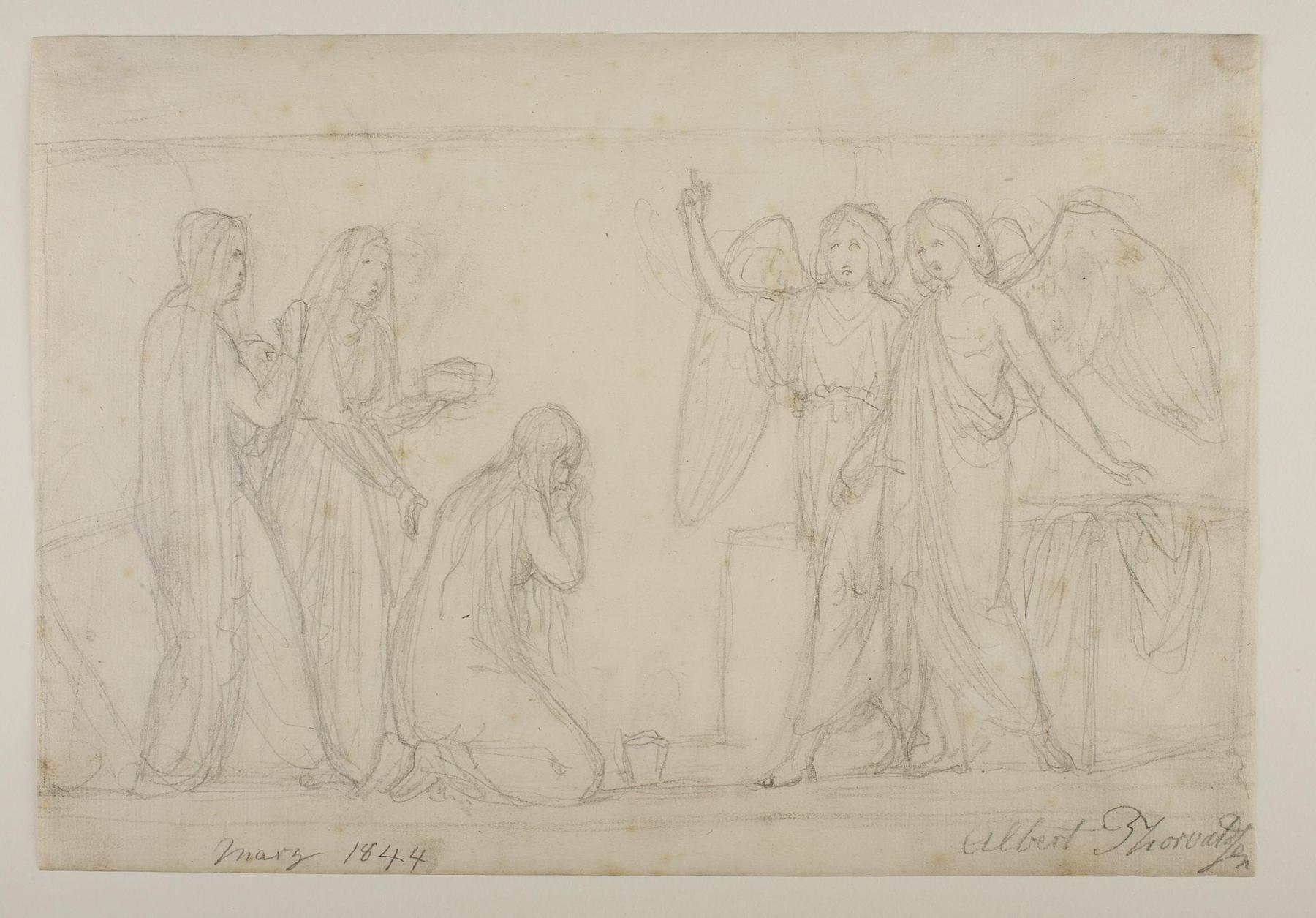 Kvinderne (De tre Mariaer) ved graven, C1033