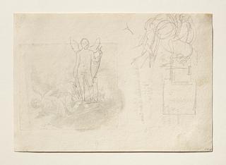C140r Cupid with His Bow. Warrior and Rider Fighting