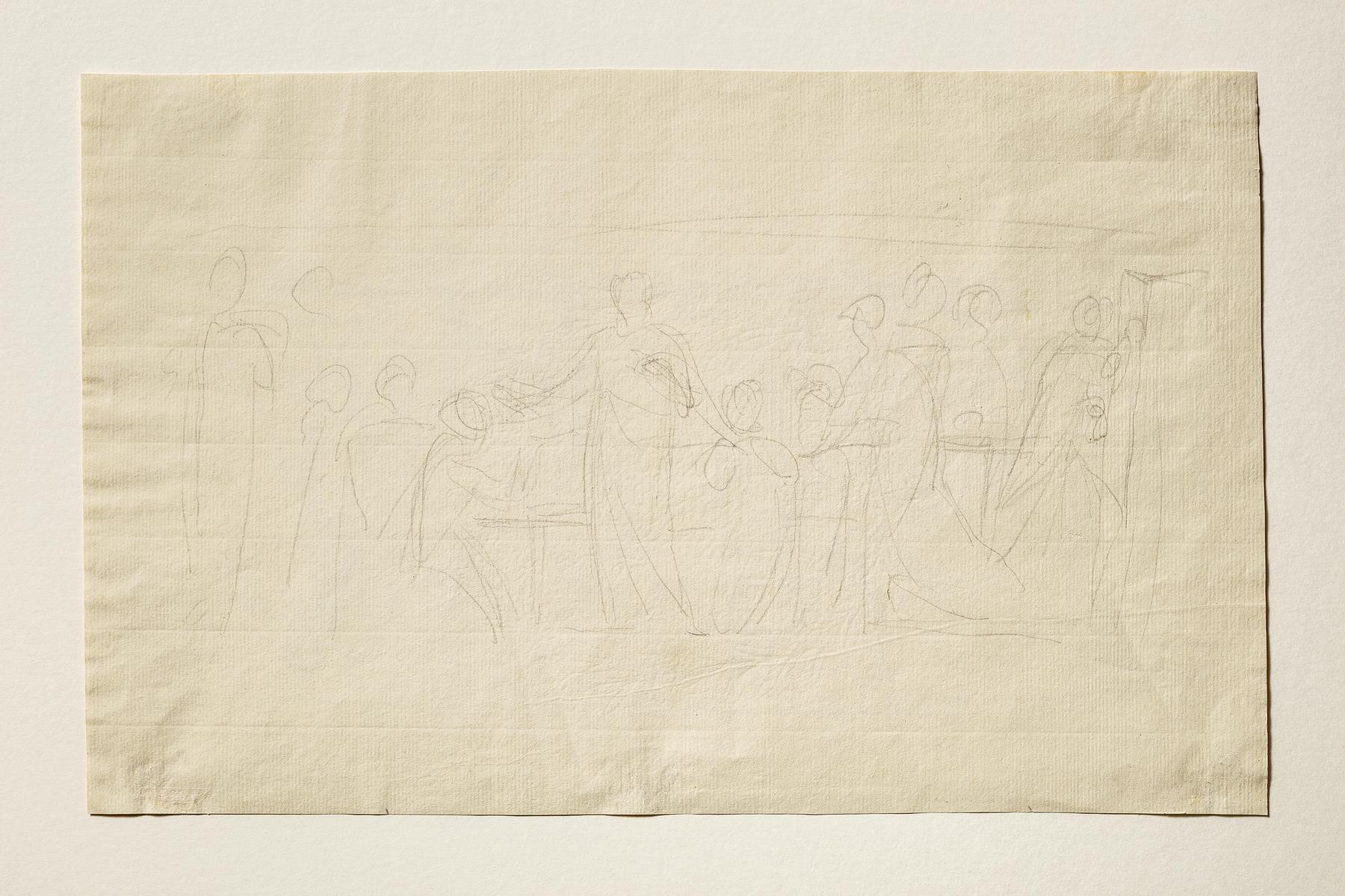 Den hellige nadver indstiftes, C216v