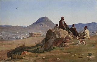 B286 View of Athens from South-West