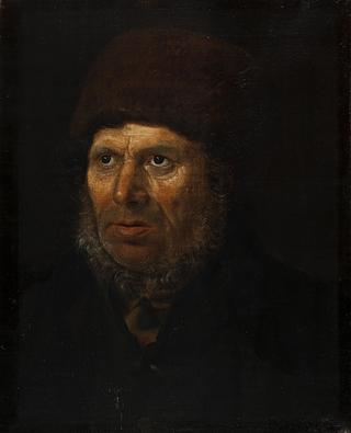 B229 Portrait of an Old Sailor with a Fur Cap