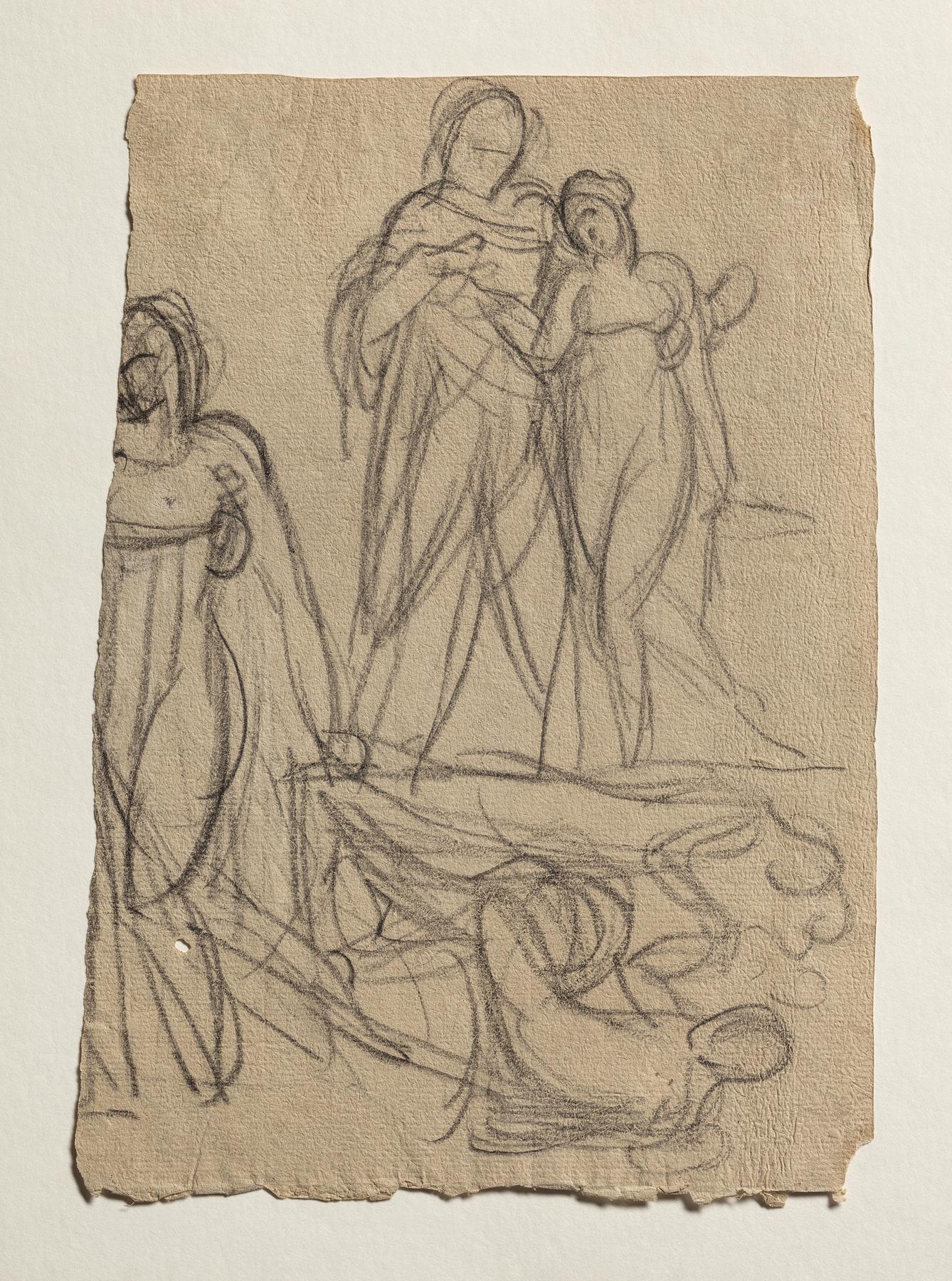 Herkules og Hebe. Achilleus og Penthesilea, C69v