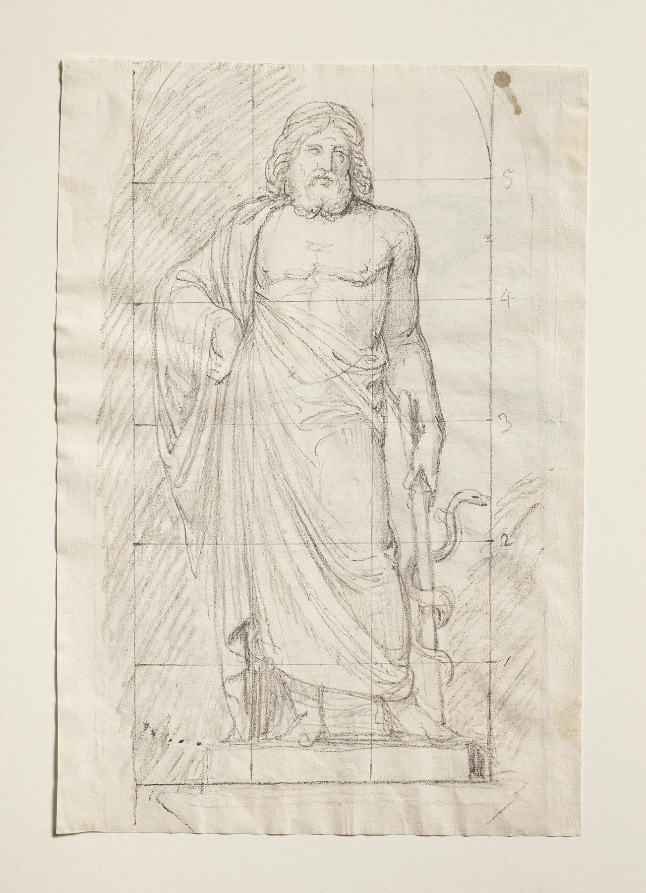 Statue of Asclepius, C41br