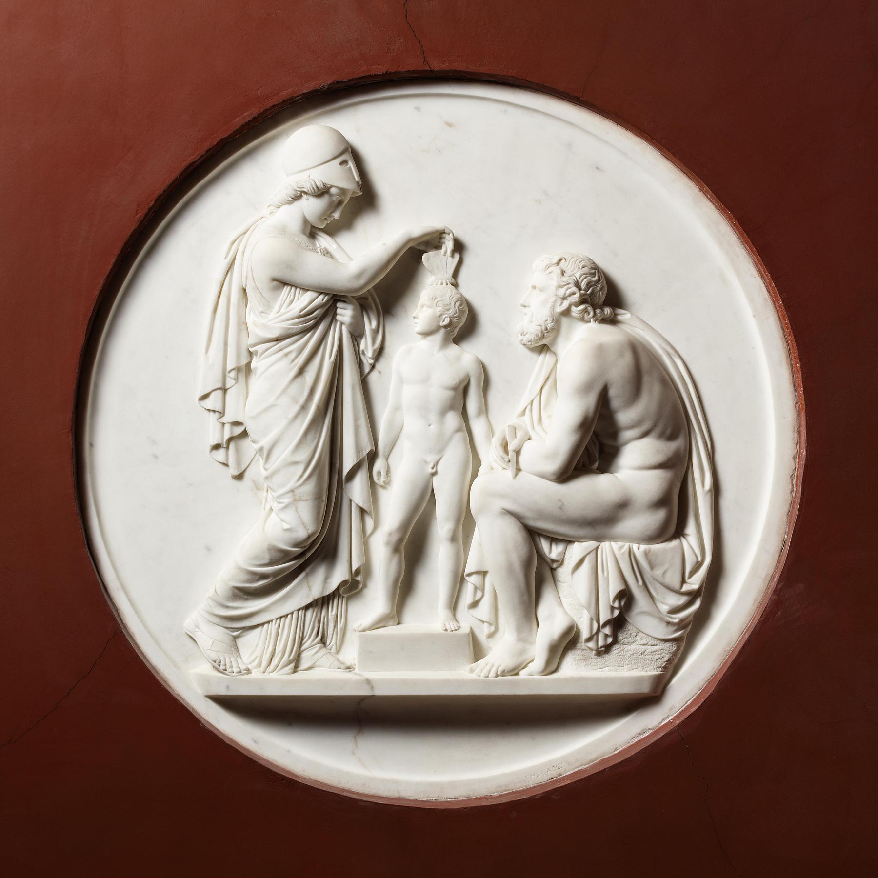 Minerva Adds a Soul to the Human Being Created by Prometheus, A323