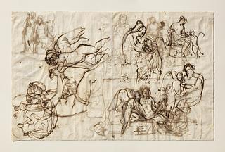 C93r Cupid Complains to Venus about a Bee Sting. Hercules and Hebe. Cupid and Anacreon