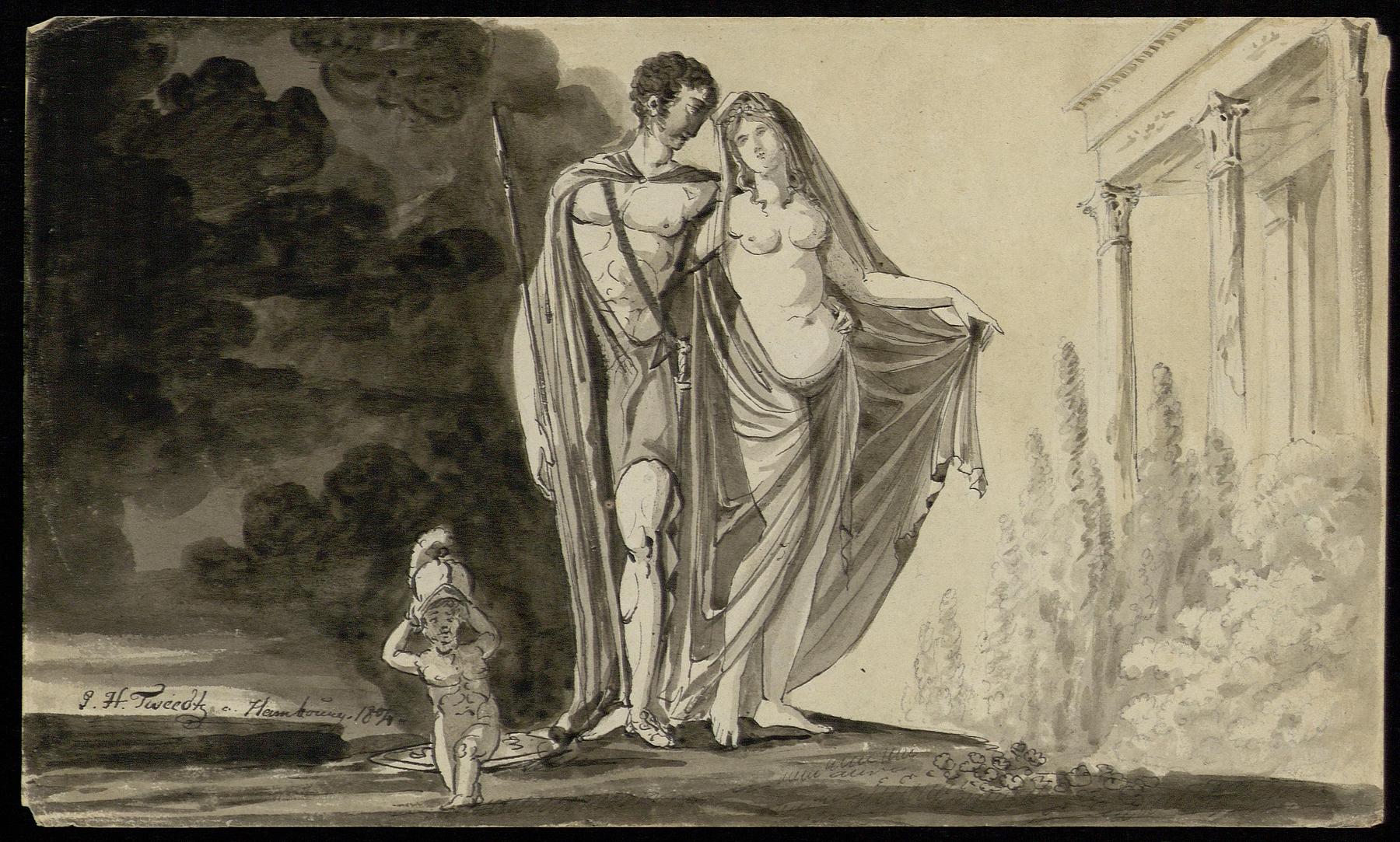 Mars, Venus, and Cupid, N261,9