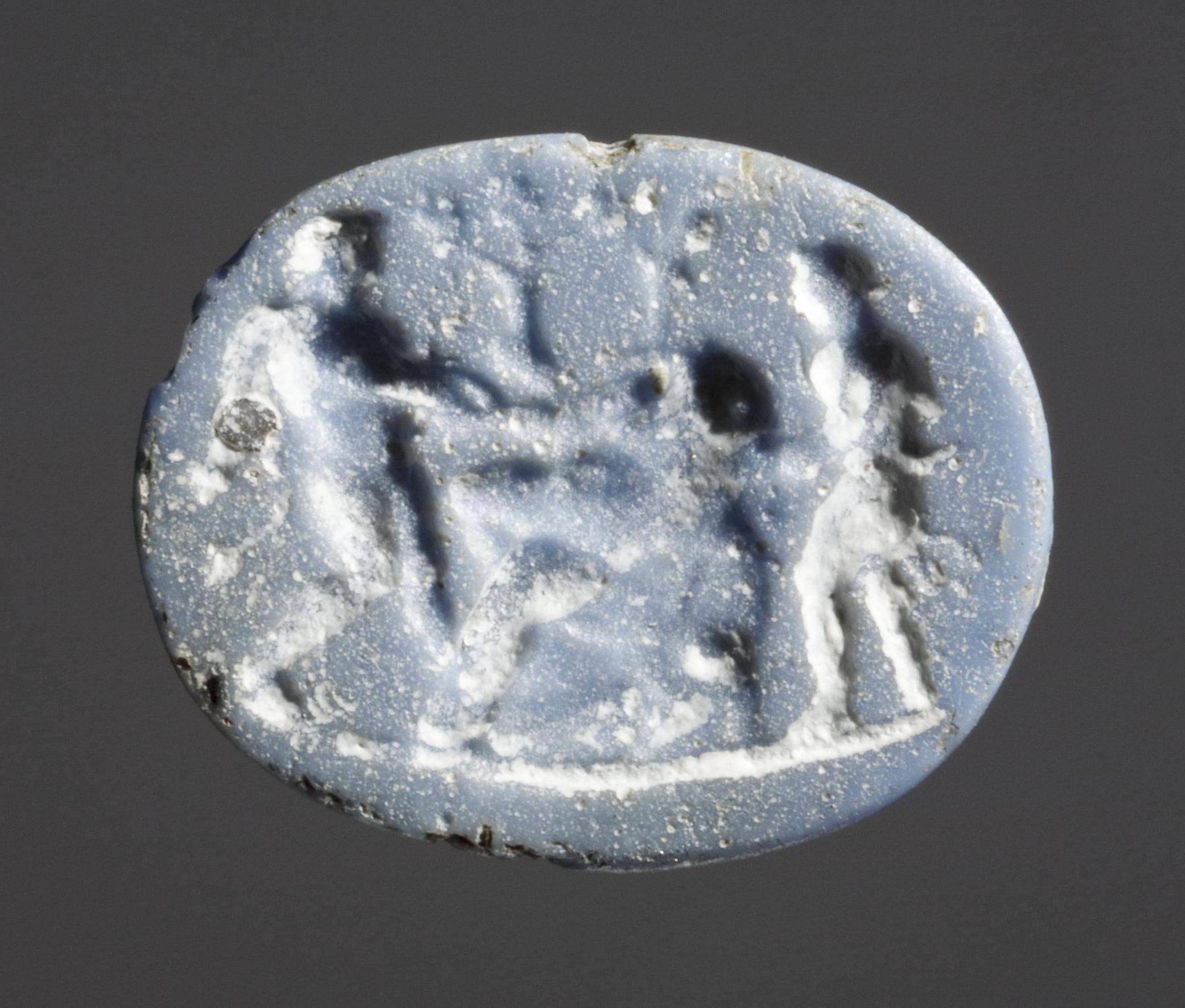 To satyrer og en beruset silen, I355