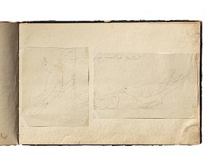 D1827,75 Dove and a pearshaped Figure