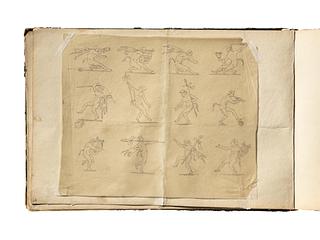 D1827,22 Dansende satyrfigurer