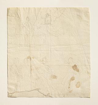 C190 Bebudelsen. Kvinderne (de tre Mariaer) ved graven