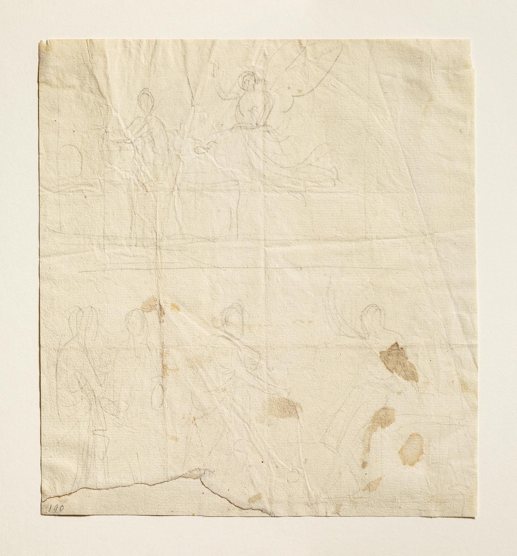 Bebudelsen. Kvinderne (de tre Mariaer) ved graven, C190