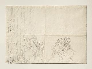 C11r Hero Fighting with an Amazon. Linen list, with prices in Paoli