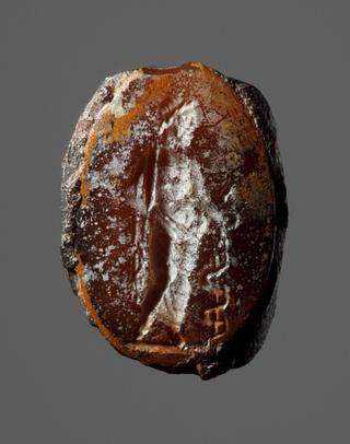 I518 Asclepius with his rod