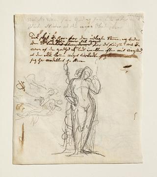 C50r Bacchus. Priamos bønfalder Achilleus om Hektors lig (?)