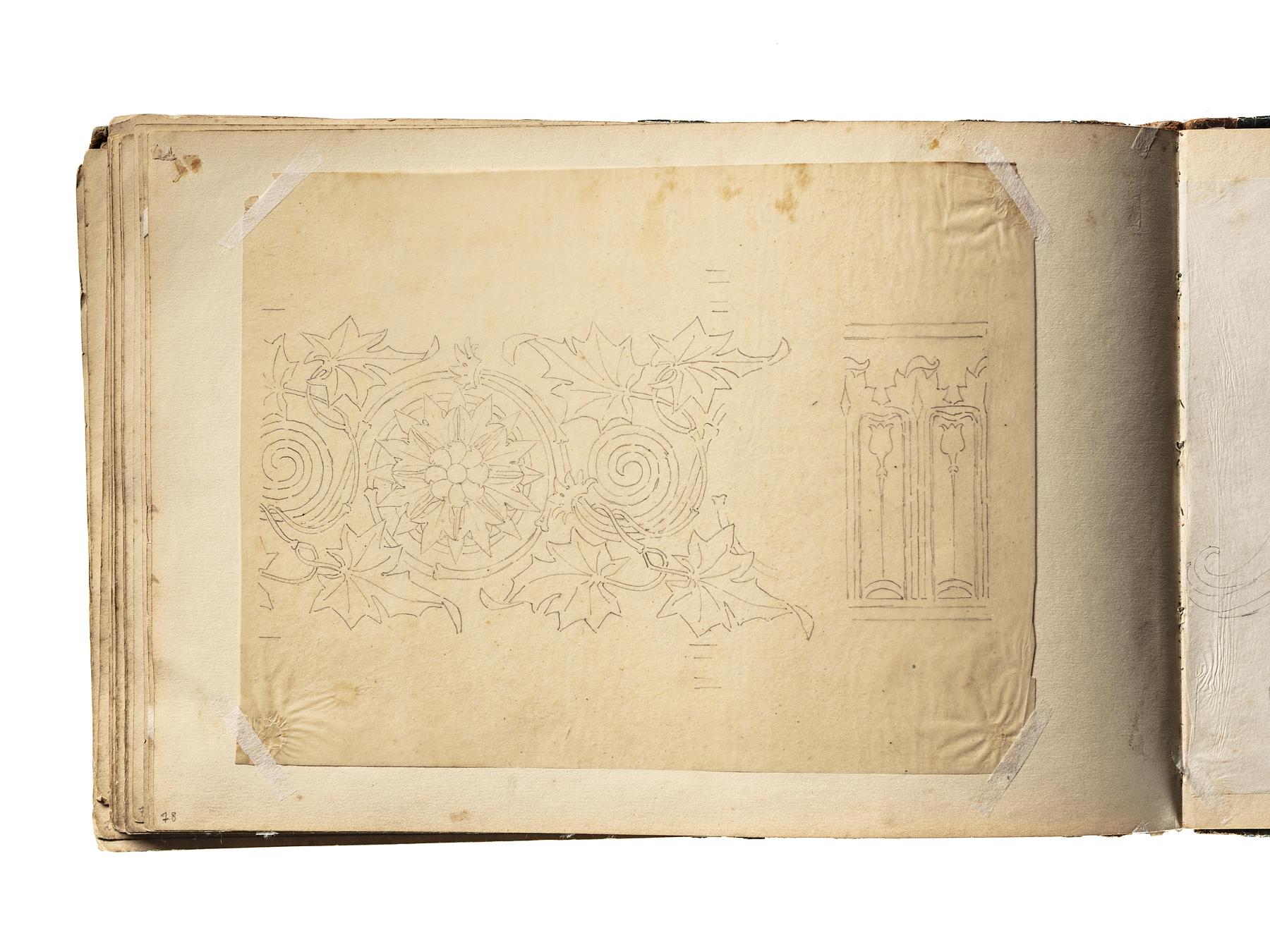 Planteornament, D1827,78