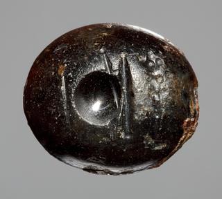 I837 Drinking cup and a club