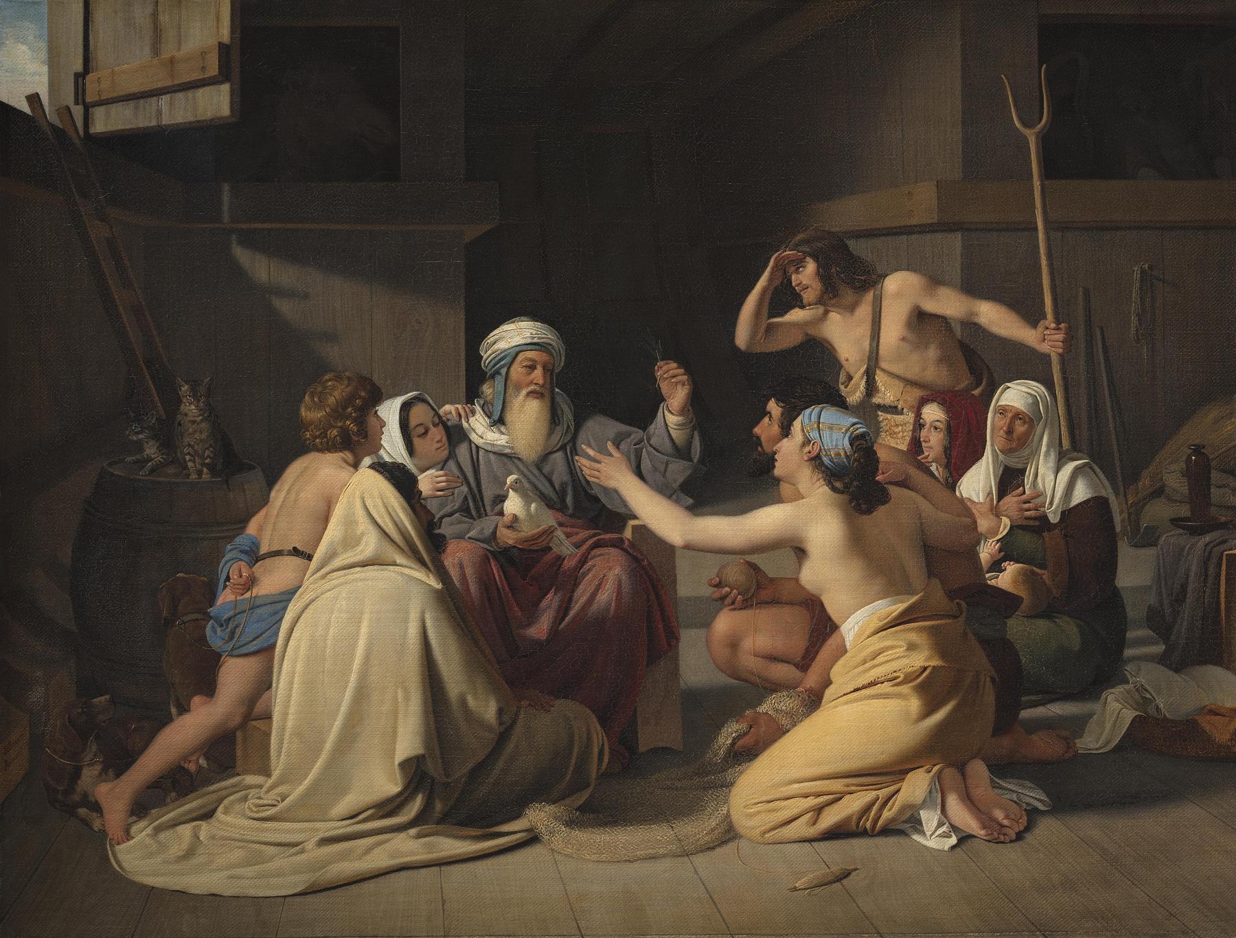 Noah in the Ark, B198
