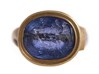 N223 Ring with gem