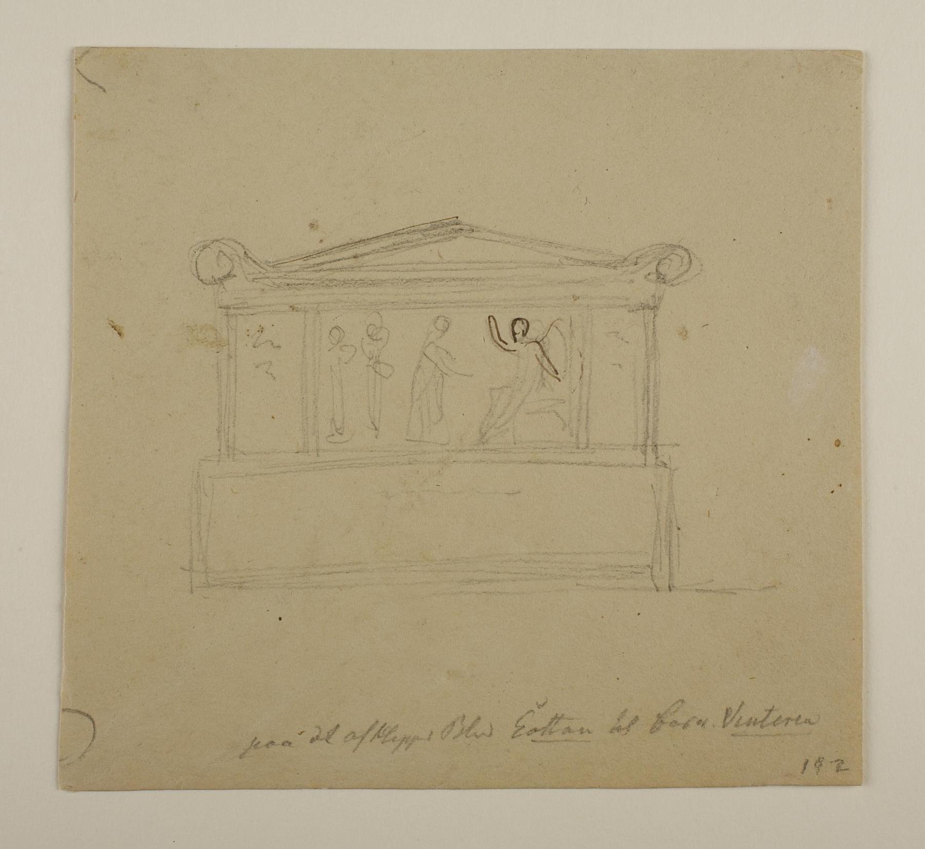 Sarcophagus with the relief The Marys at the Sepulchre, C192r