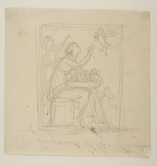 C383 Hyrdinde med en amorinrede