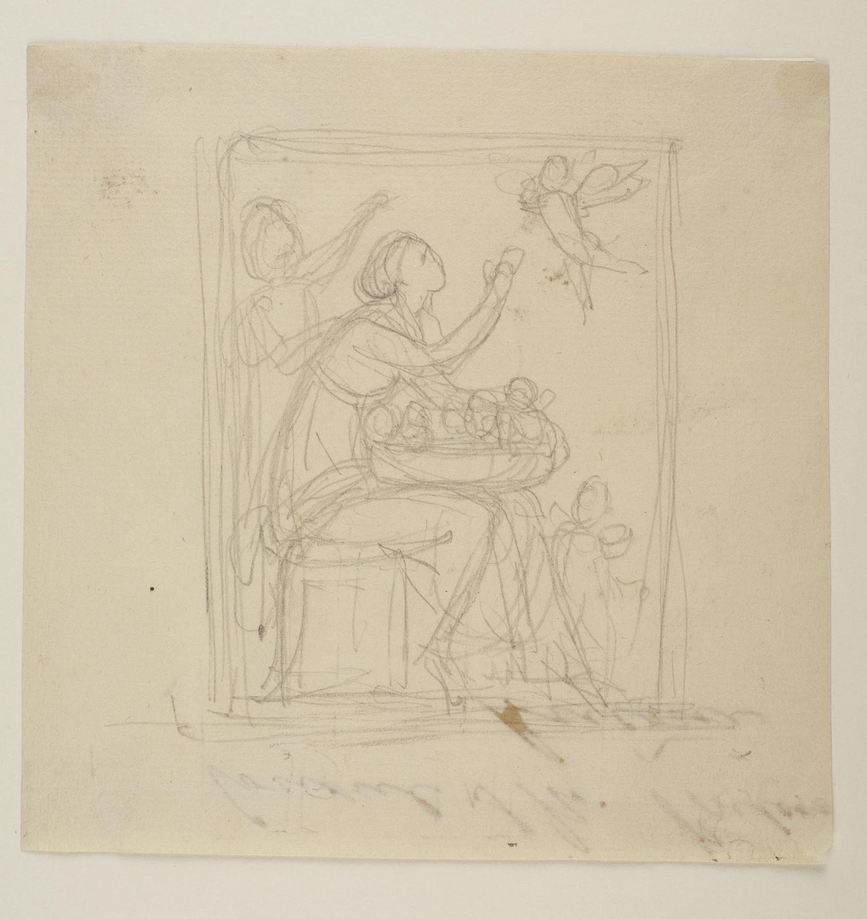 Hyrdinde med en amorinrede, C383