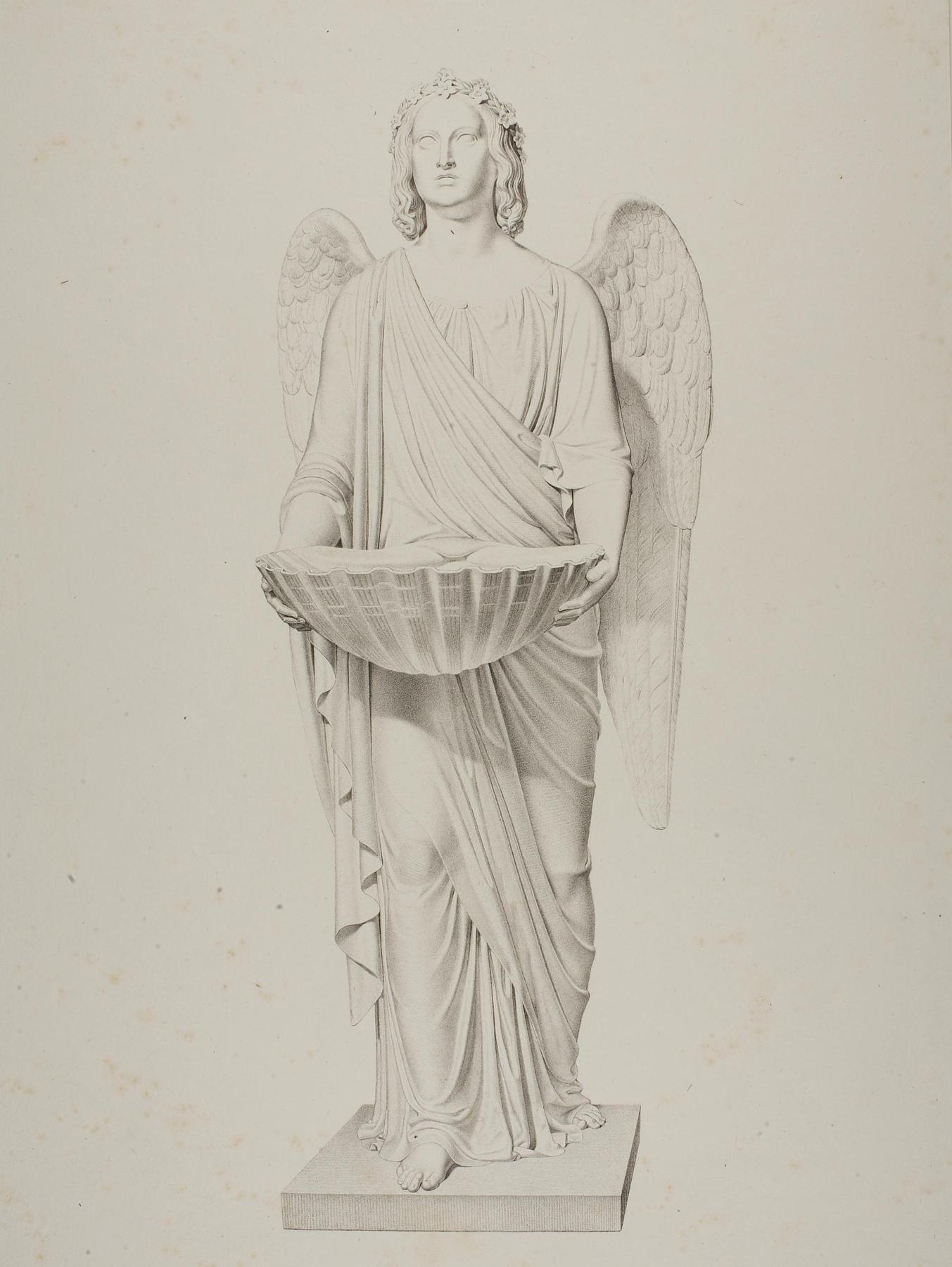 Dåbens engel stående, E81