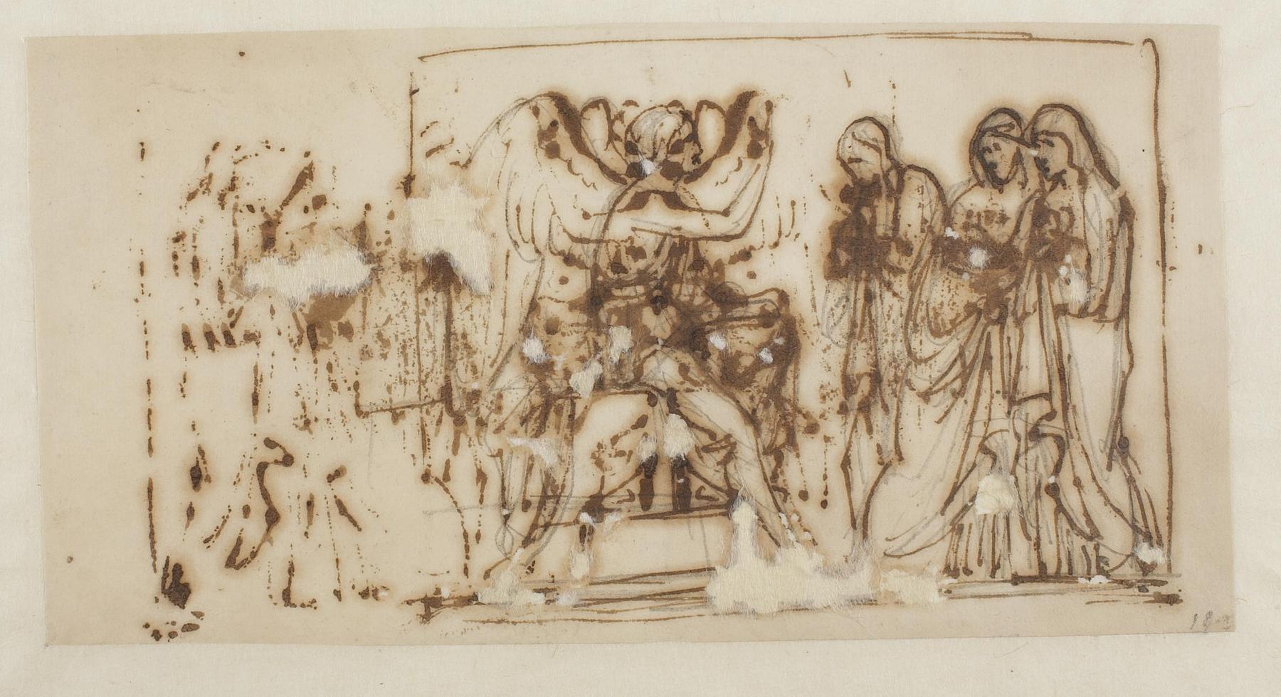 Kvinderne (De tre Mariaer) ved graven, C193