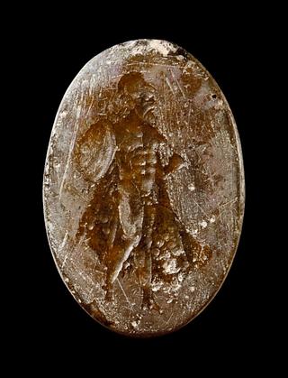 I79 Warrior with a shield and spear