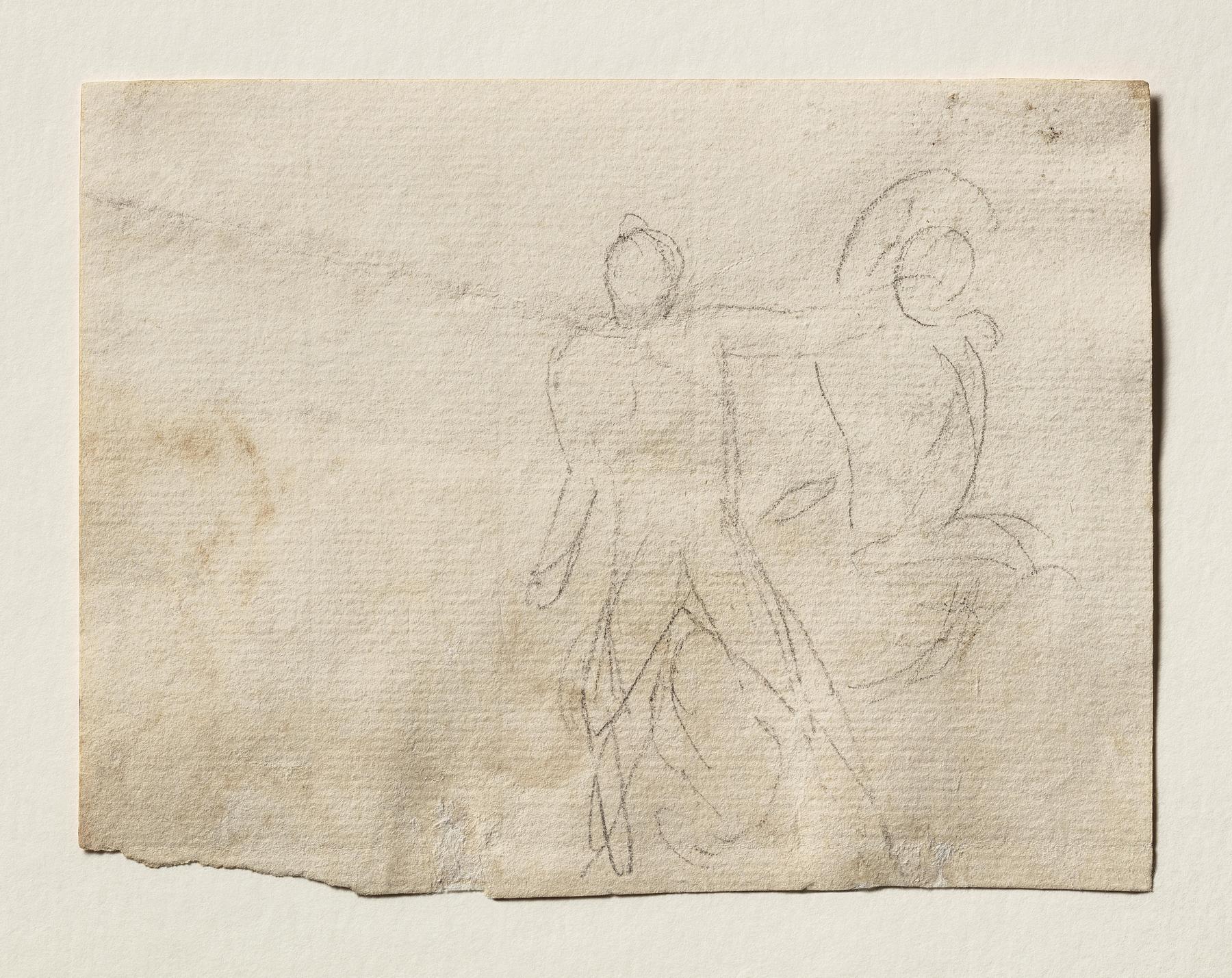 A Hero (Theseus?) Fighting with an Amazon, C12r