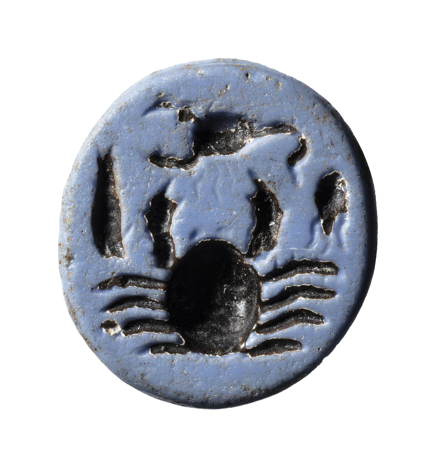 Skorpion og gruppe af havdyr, I1480