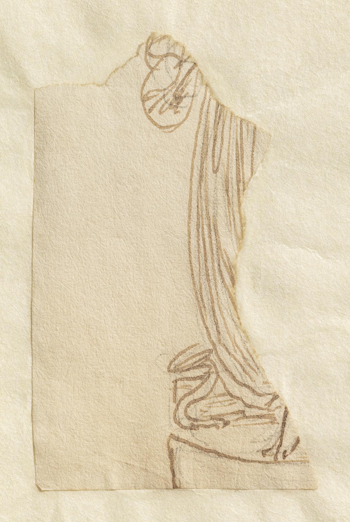 Dansende (?) kvinde, C203