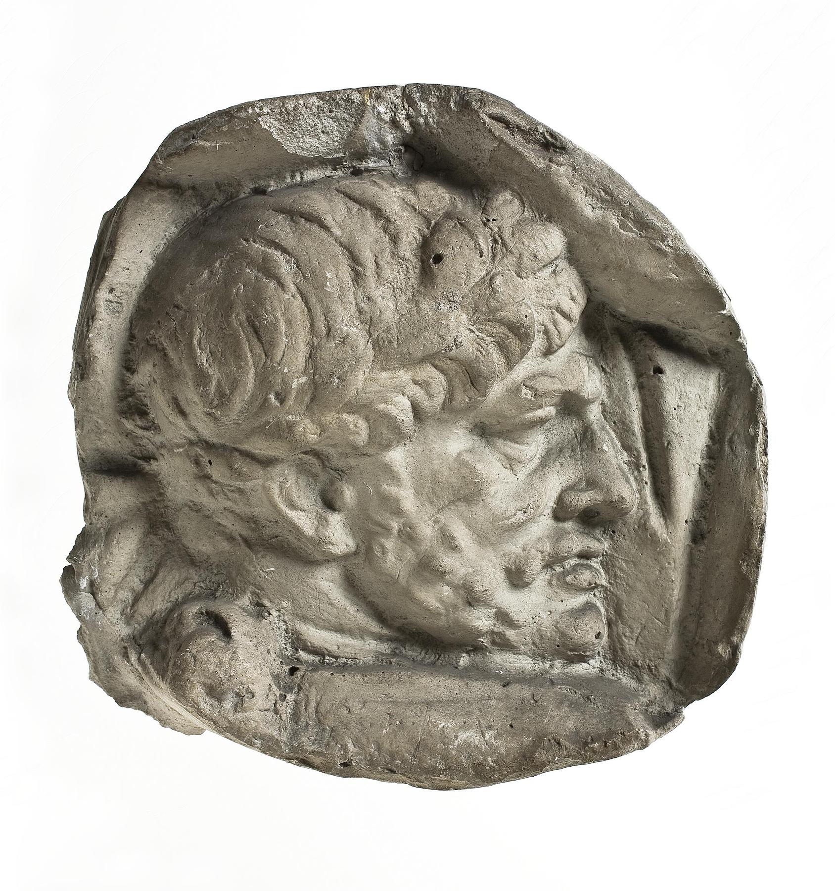 Head of a Roman priest, L325b