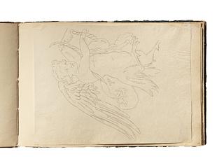 D1827,39 Harpy Child (?) with a Lyre