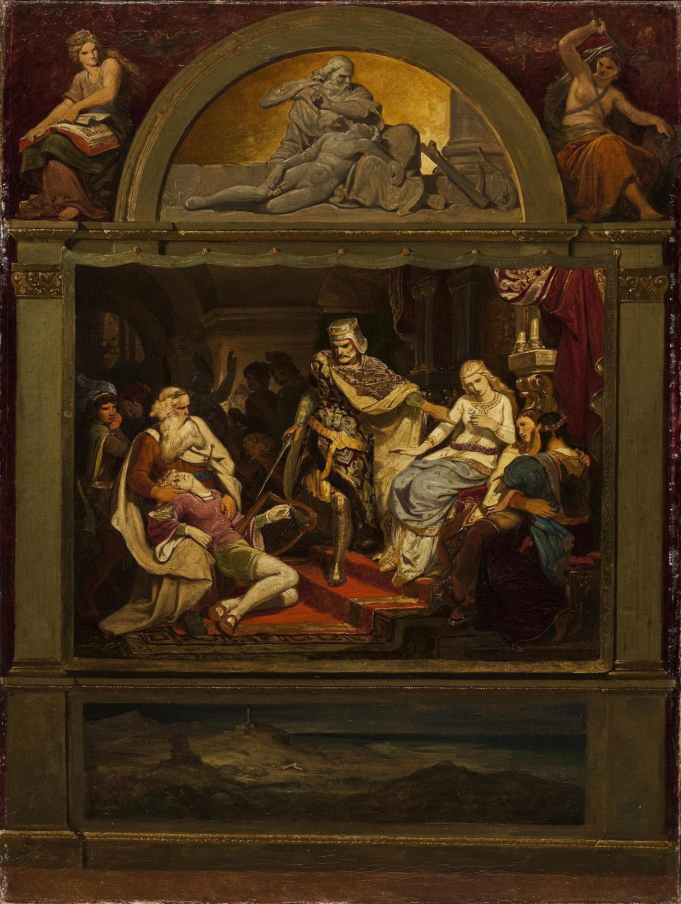 Composition after Johann Ludwig Uhland's Poem "Des Sängers Fluch", B117