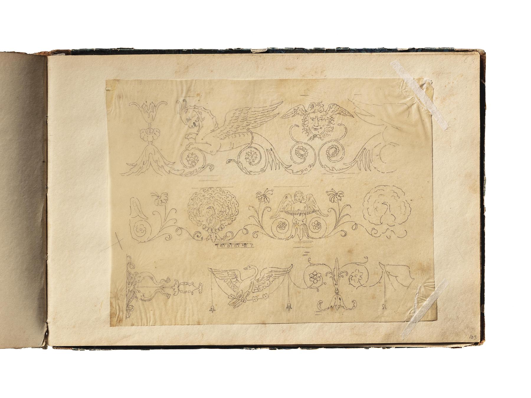Ornamentdetaljer, D1827,103