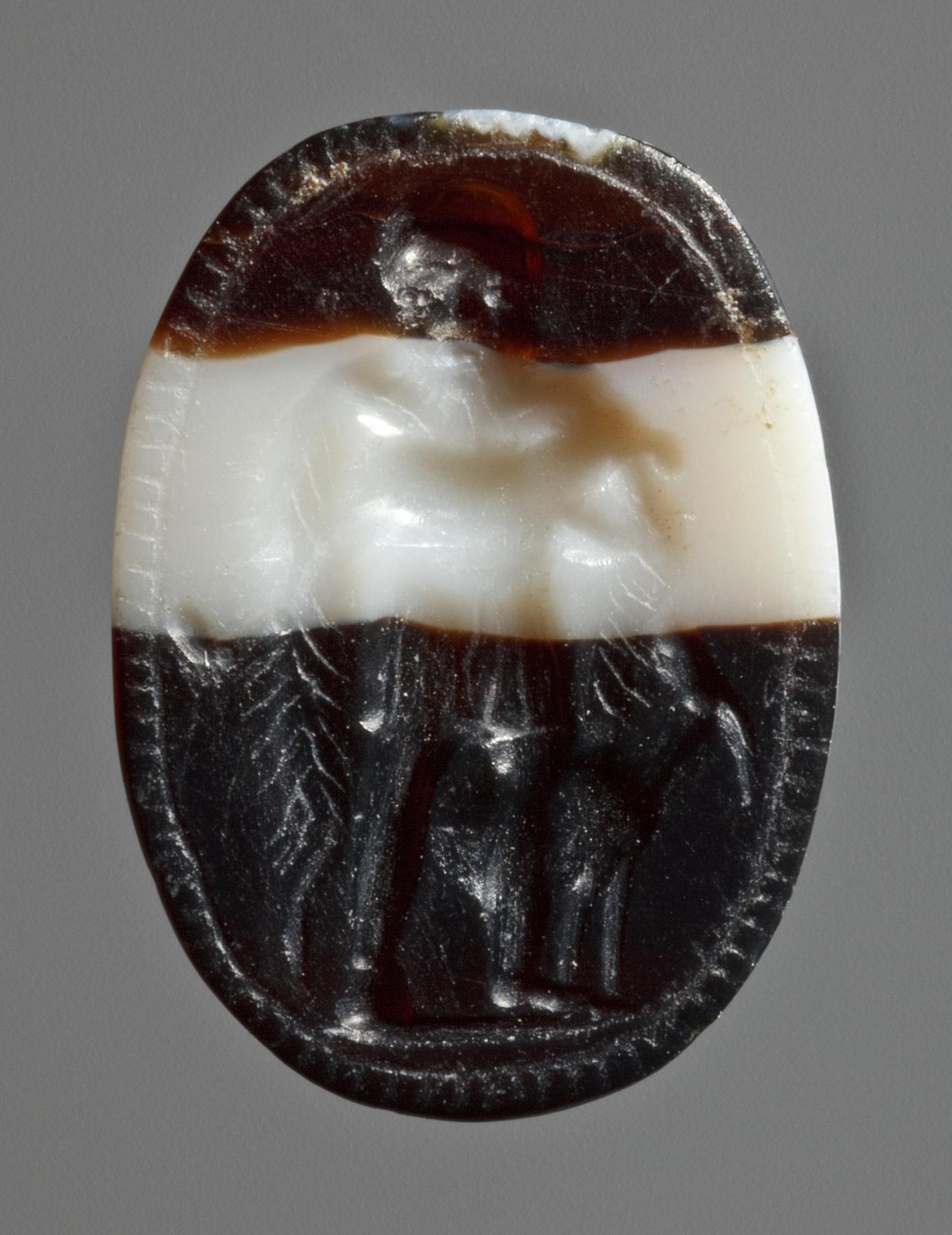 Hyrde med en ged og et gedekid, I1151