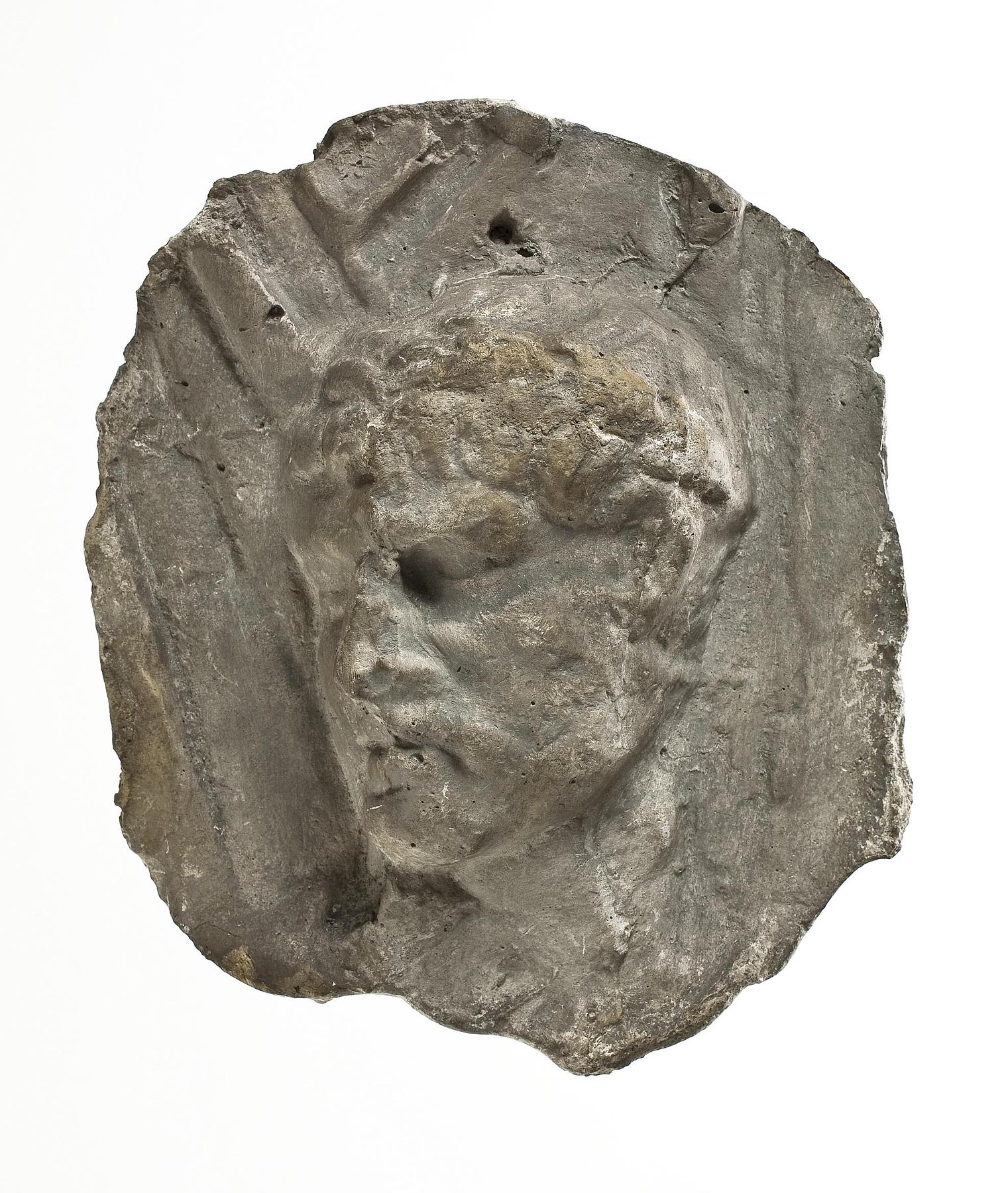 Head of a Roman priest, L325c